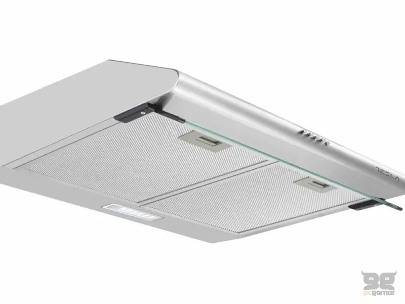 Tesla DB600AX ugradni aspirator, do 350 m3//h, 2 motora 60W, 60cm, inox