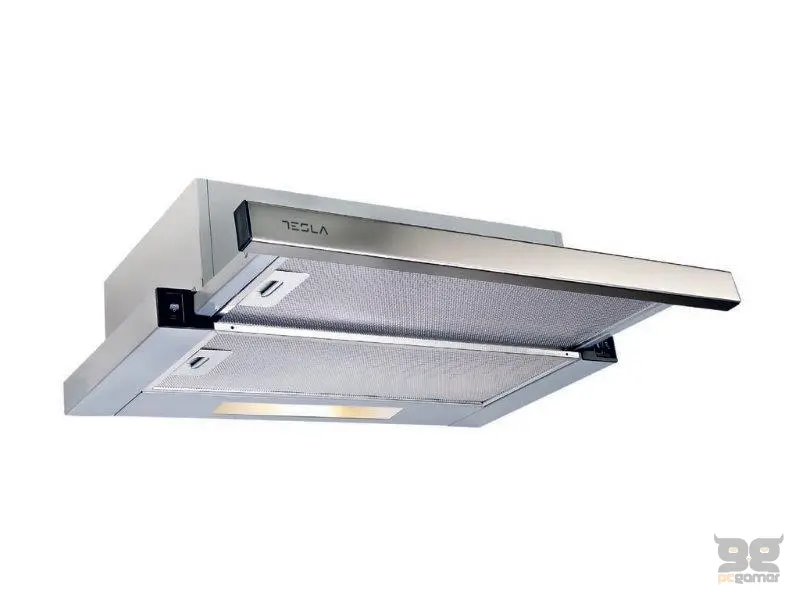 Tesla DT600SX teleskopski aspirator, 280 m3/h, motor 150W, 3 nivoa snage, 60 cm, inox