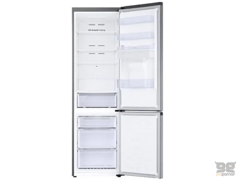 Samsung RB38C650ESA/EK kombinovani frižider, No Frost, 272l+114l, dispenzer, 595x2030x658, silver