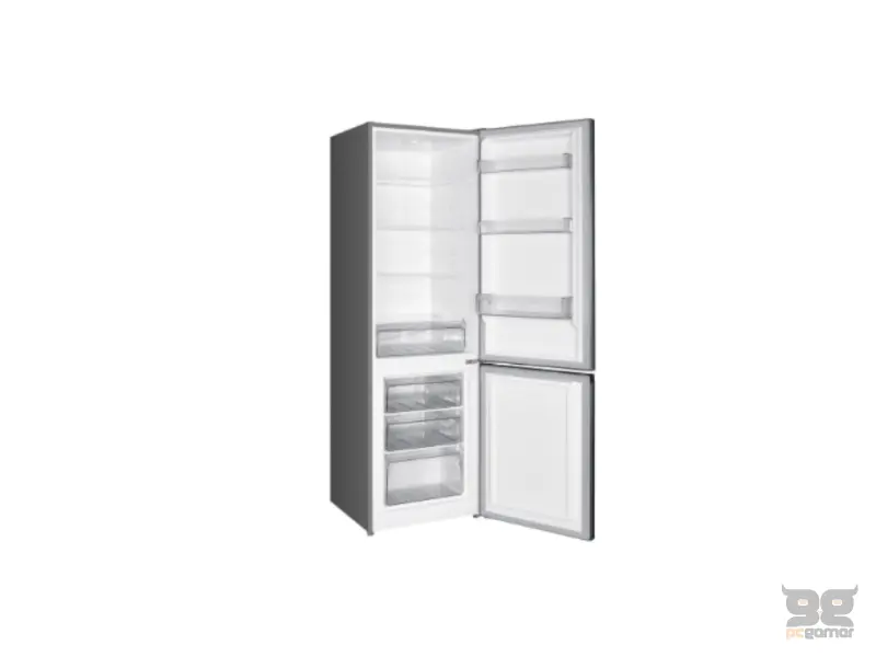 Tesla RC2600HXE kombinovani frižider, neto zapremina: 191l+71l, energ.klasa E, 55x56x180, inox