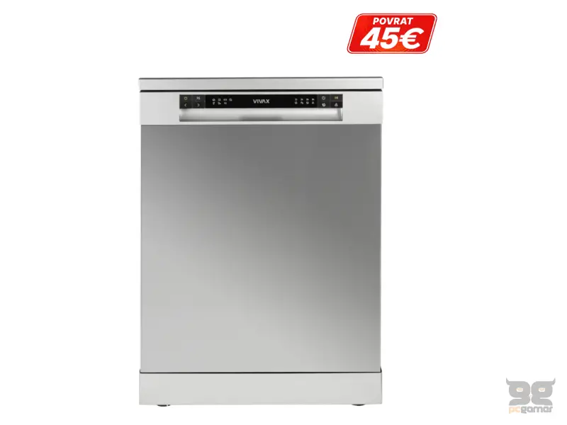 VIVAX HOME samostojeća mašina za pranje posuđa DW-601262C X
