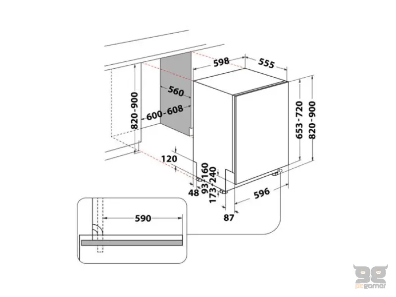 Whirlpool WCIC 3C33 P