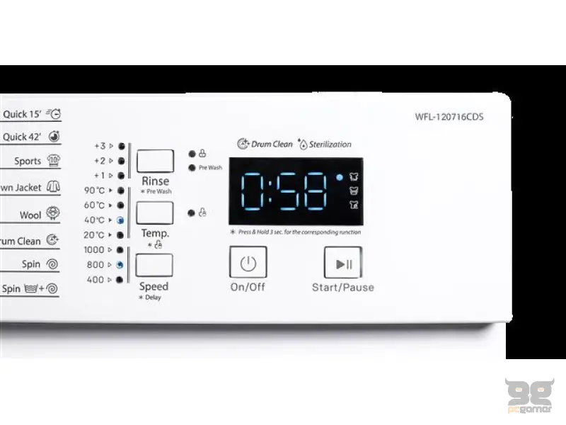 VIVAX HOME veš mašina WFL-120716CDS 7kg