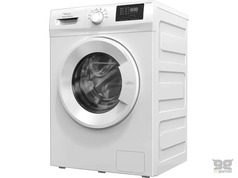 Tesla WF61030T veš mašina, kapacitet: 6kg, 1000 ob/min, LED displej, 8 programa, dubina 47 cm