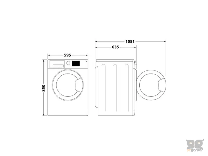 Beko FFWDD1076258SVE