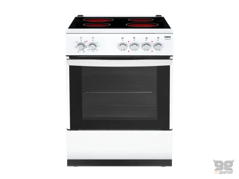 VIVAX HOME samostojeći šporet staklokeramički FC-04602VCF WH