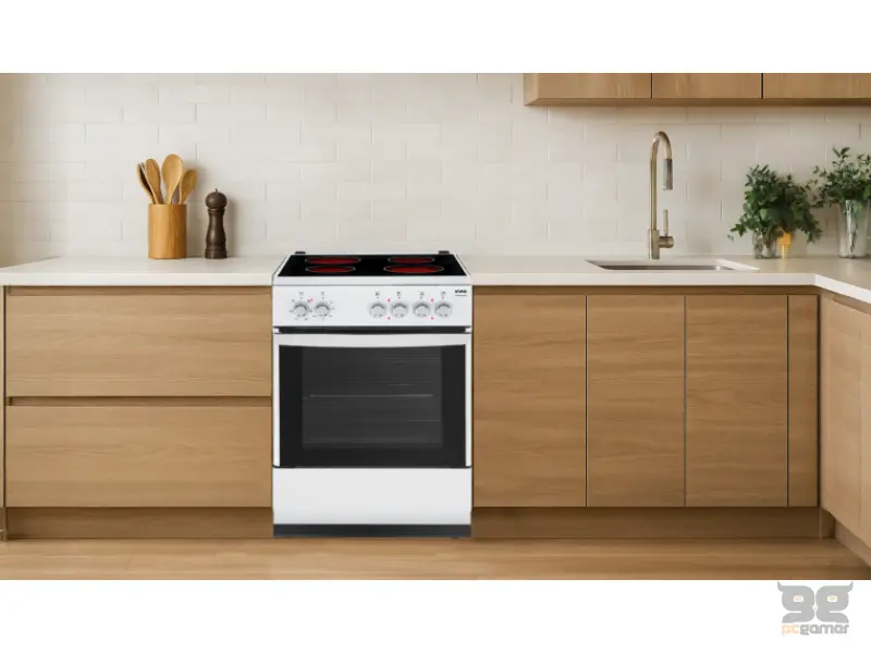 VIVAX HOME samostojeći šporet staklokeramički FC-04602VCF WH