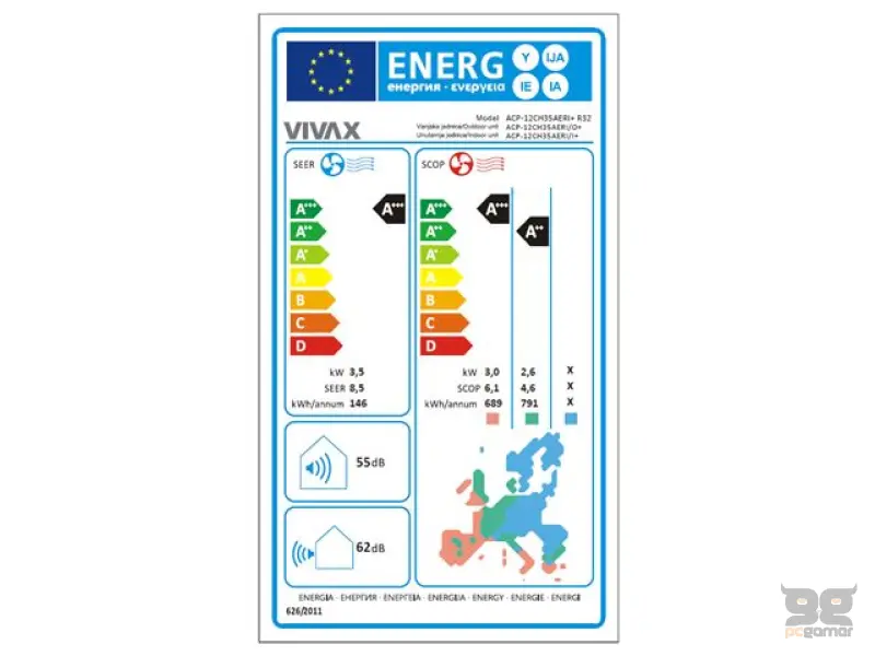Vivax ACP-12CH35AERI+ R32