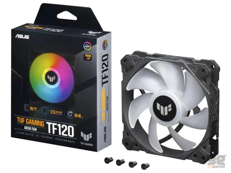 ASUS TUF GAMING TF120 ARGB ventilator 