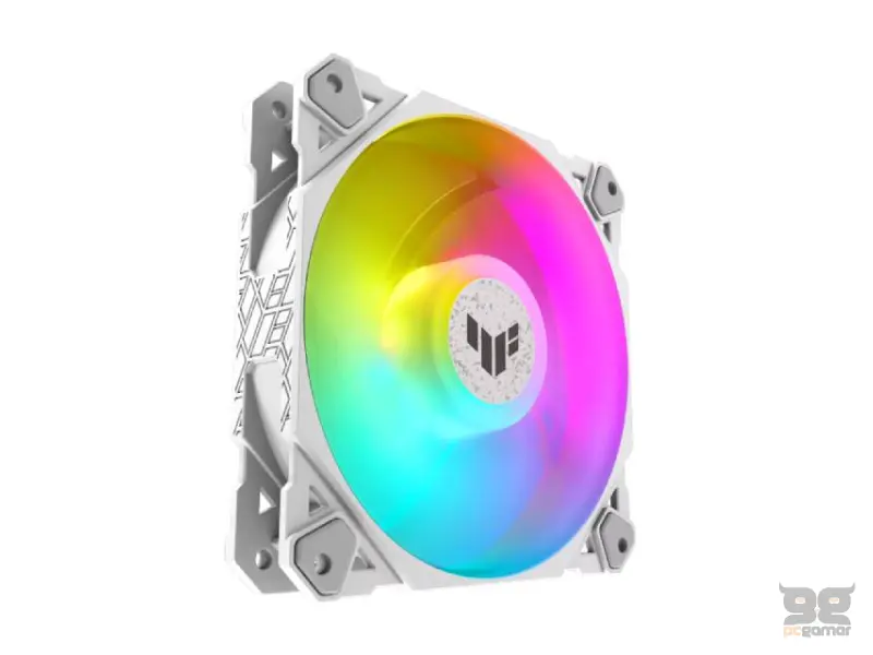 ASUS TUF GAMING TF120 ARGB WHITE EDITION ventilator 