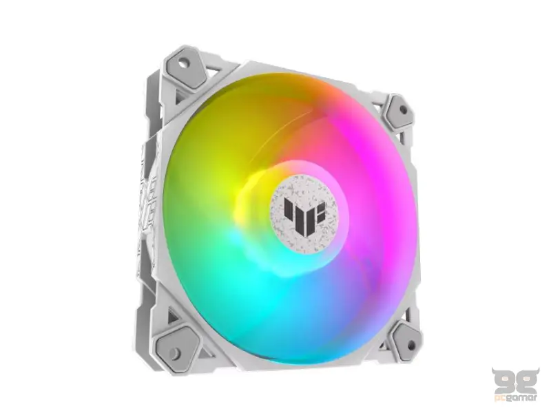 ASUS TUF GAMING TF120 ARGB WHITE EDITION ventilator 