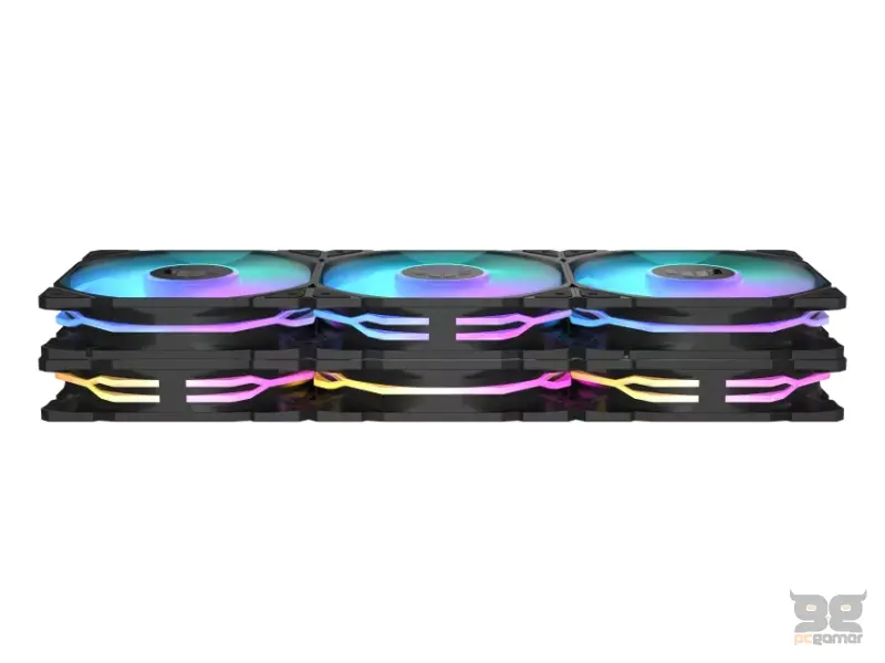 ASUS TUF GAMING TR120 ARGB BLACK EDITION 3IN1 ventilator 