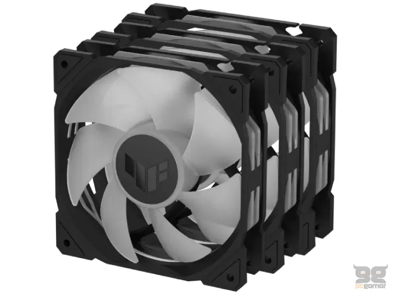 ASUS TUF GAMING TR120 ARGB BLACK EDITION 3IN1 ventilator 