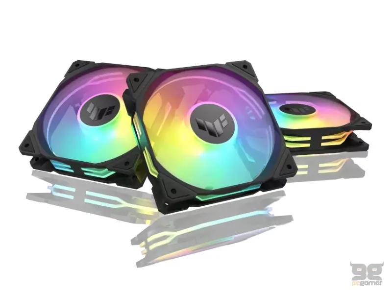 ASUS TUF GAMING TR120 ARGB REVERSE BLACK 3IN1 ventilator 