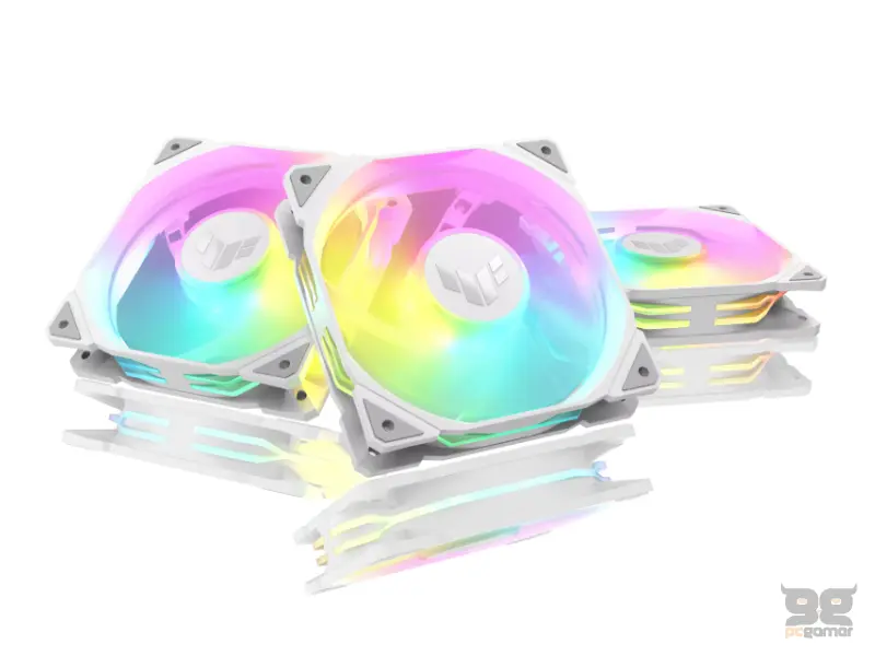 ASUS TUF GAMING TR120 ARGB REVERSE WHITE 3IN1 ventilator 