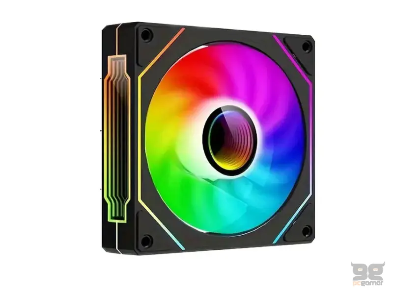 EVESKY Prism 4 PRO Adresabilni RGB (ARGB) 120 ventilator crni 