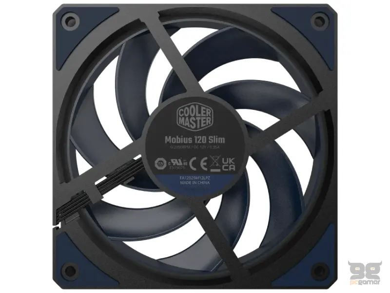 COOLER MASTER Mobius 120 Slim ventilator (MFZ-M2NN-21NPK-R1) 