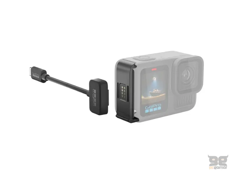 GoPro Contacto Magnetic Door and Power Cable Kit - for Continuous Power, H13B, H12B, H11B, H10B