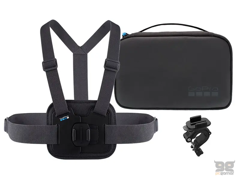 GoPro Sports kit (chesty + handlebar/seatpost/pole mount + mounts)