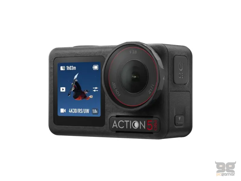 DJI Osmo Action 5 Pro Adventure Combo - 1.5m Extension Rod, 2x Extreme Battery + Battery Case