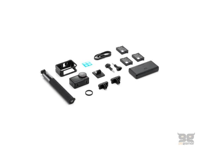 DJI Osmo Action 5 Pro Adventure Combo - 1.5m Extension Rod, 2x Extreme Battery + Battery Case