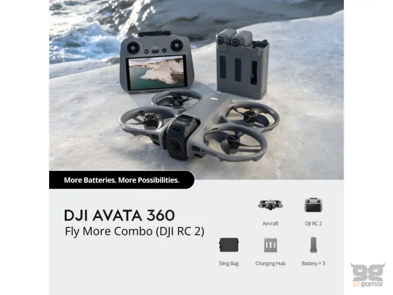 dji avata 360 fly more combo, 8k/60fps hdr