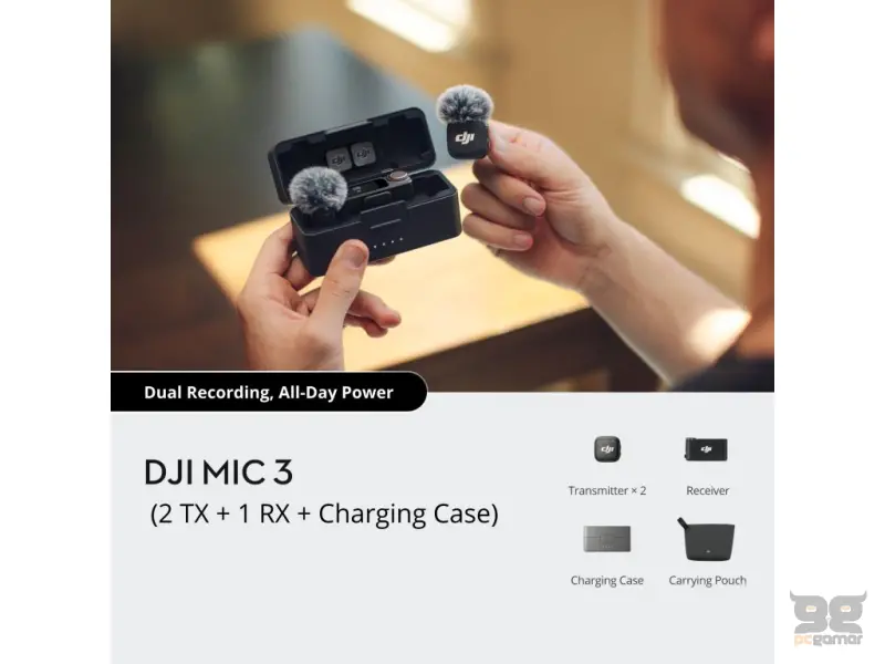 DJI Mic 3 2 TX + 1 RX