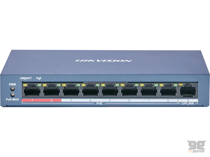 Hikvision Switch 8-port DS-3E0109P-E 60W PoE