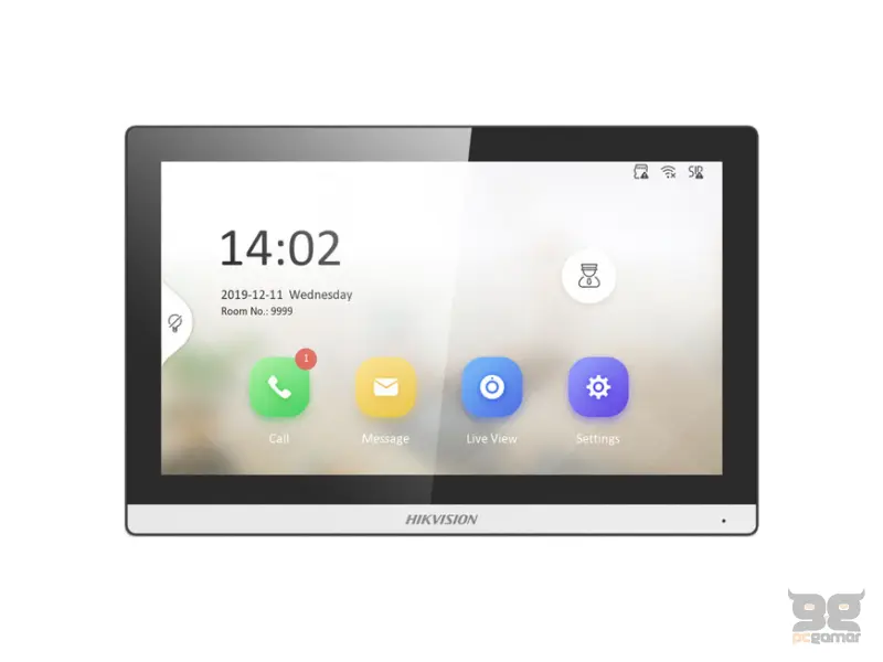 Hikvision Unutrašnja videointerfonska jedinica 7" DS-KH6350-WTE-1