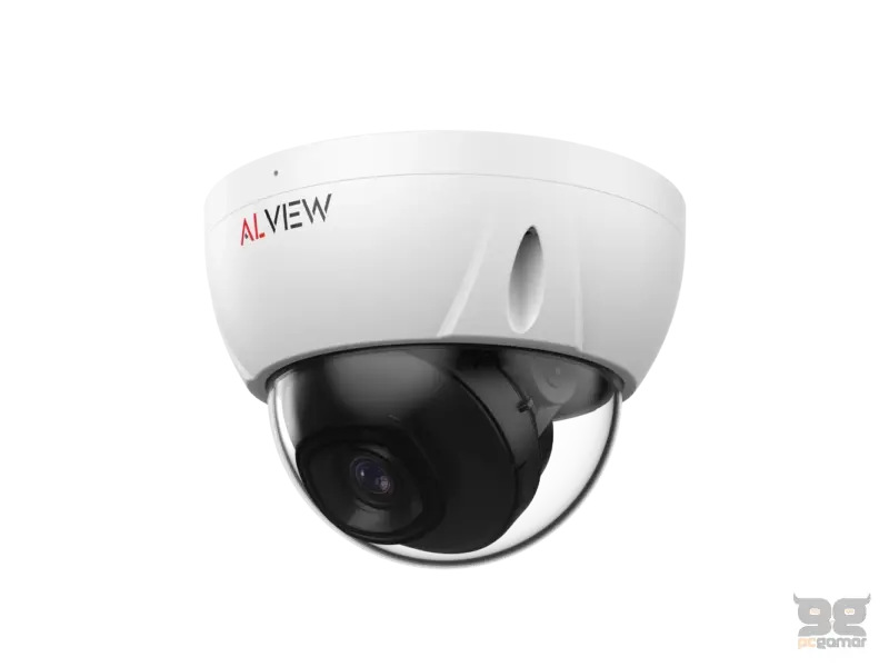 ALVIEW Kamera 8MB AL-IPC783DE-IR/SA Dome, objektiv 2.8mm, IR domet 30m, IP67, IK10, MicroSD, 12VDC/PoE