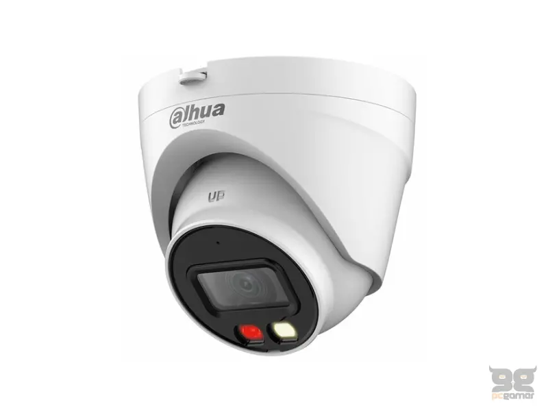 Dahua Kamera 4MP HDW1439V-A-IL-0280B Dome, objektiv 2.8mm, IR/LED domet 30m, IP67, mikrofon, 12VDC/PoE