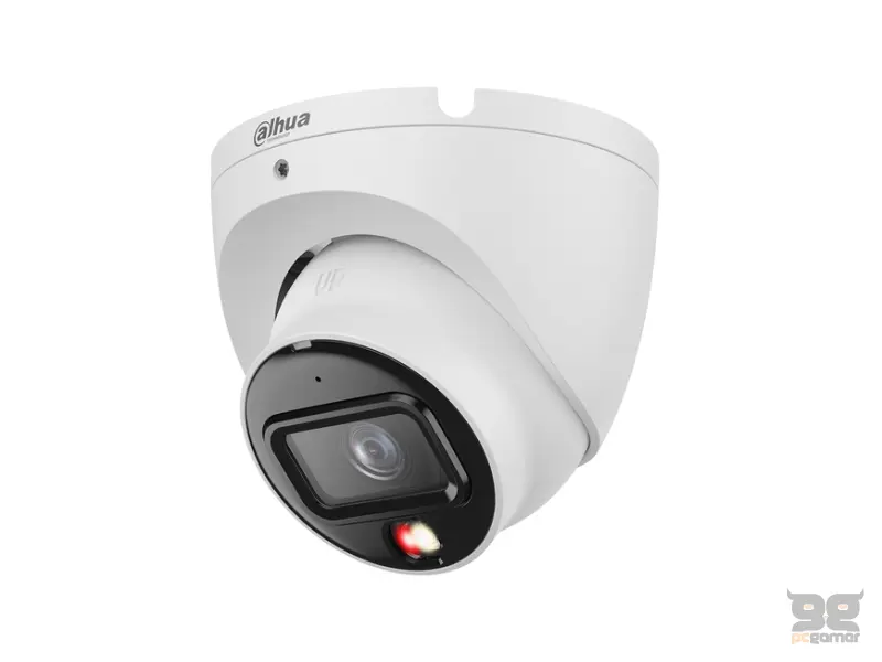 Dahua Kamera 8MP IPC-HDW1839T-A-IL Dome, objektiv 2.8mm, IR/LED domet 30m, IP67, mikrofon, 12VDC/PoE