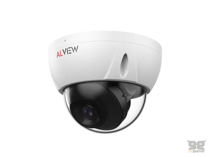 ALVIEW Kamera 5MP AL-IPC753DE-IR/SA Dome, objektiv 2.8mm, IR domet 30m, IP67, IK10, mikrofon, MicroSD, 12VDC/PoE