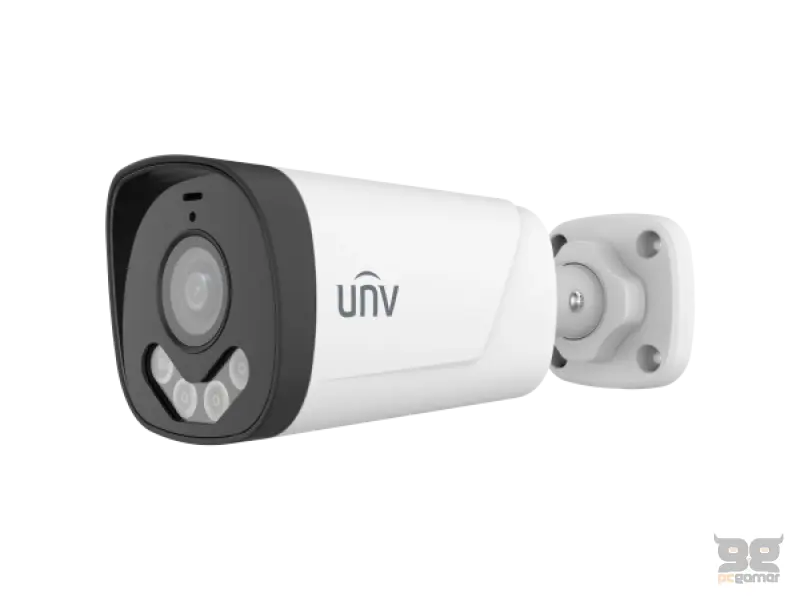 Uniview Kamera 5MP UAC-B145-AF28LM-DL Bullet, ColorHunter Smart Dual Light, objektiv 2.8 mm, IR/LED domet do 40 m, ugrađen mikrofon, DWDR, napajanje 12VDC, IP67, Dozna JB05-A