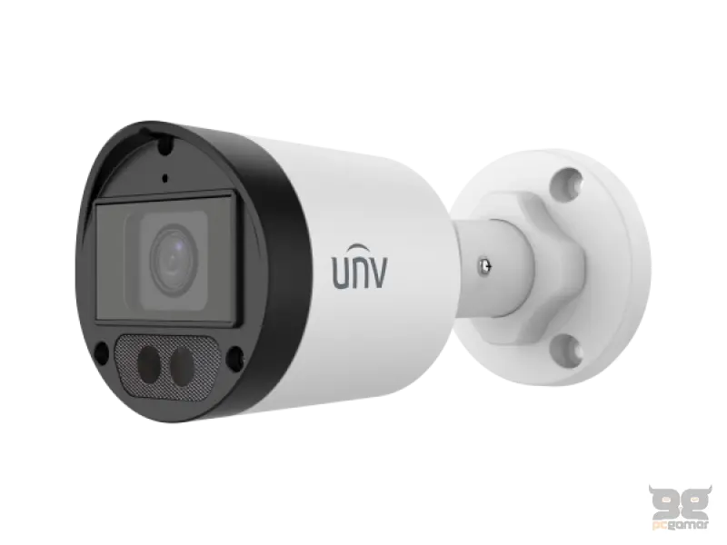 Uniview Kamera 8MP UAC-B128-ADF28MS Bullet, LightHunter IR, objektiv 2.8 mm, IR domet do 40 m, ugrađen mikrofon, WDR 120 dB, napajanje 12VDC, IP67, Dozna JB05-A