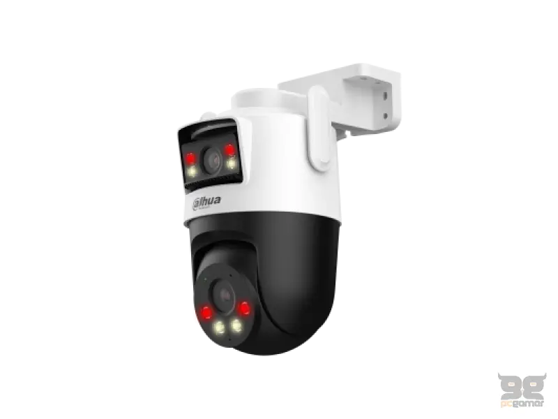 Dahua Kamera 5+5MP P5D-5F-PV Dome, 2.8mm F1.6, 6mm F1.6, dual-lens, double vision, PTZ, smart audl light, mikrofon, zvucnik, MicroSD do 256GB, WiFi, 12VDC