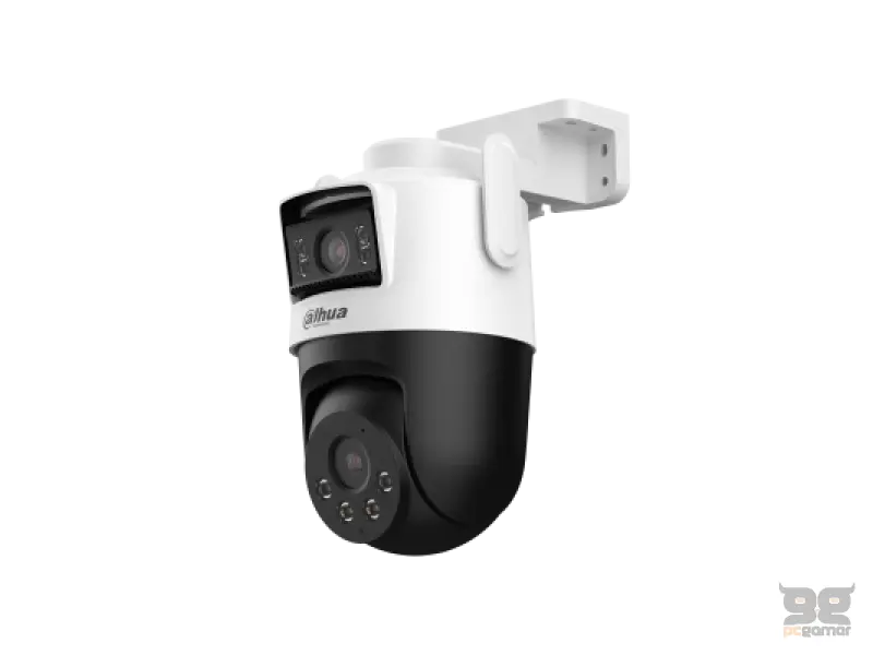 Dahua Kamera 5+5MP P5D-5F-PV Dome, 2.8mm F1.6, 6mm F1.6, dual-lens, double vision, PTZ, smart audl light, mikrofon, zvucnik, MicroSD do 256GB, WiFi, 12VDC