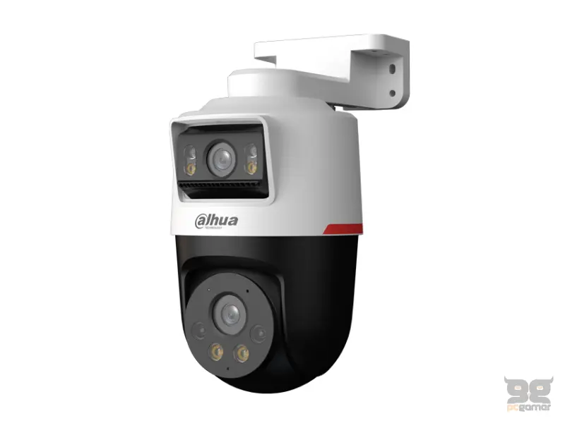 DAHUA IPC-PTS2249B-E2-S-PV-PRO 2+2 MP WizColor Active Deterrance Dual-lens Fixed-focal Pan & Tilt WizSense Network kamera 