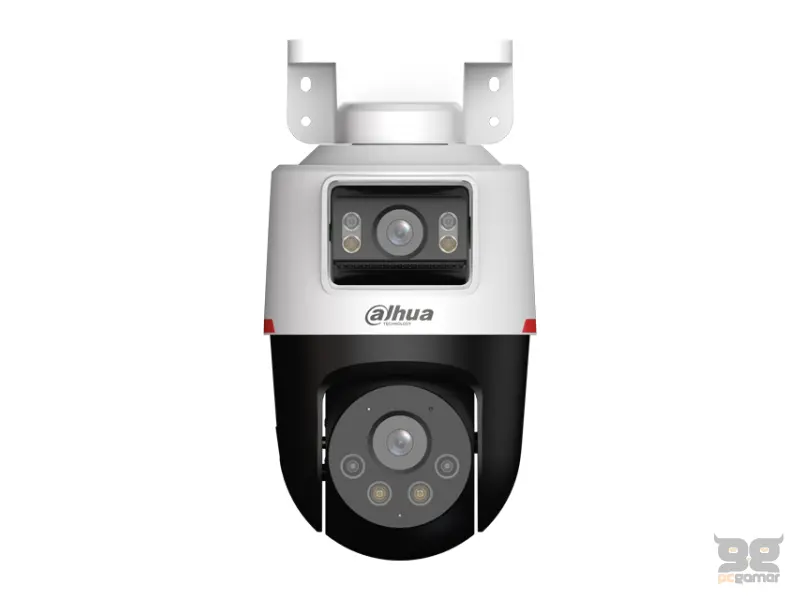 DAHUA IPC-PTS2249B-E2-S-PV-PRO 2+2 MP WizColor Active Deterrance Dual-lens Fixed-focal Pan & Tilt WizSense Network kamera 