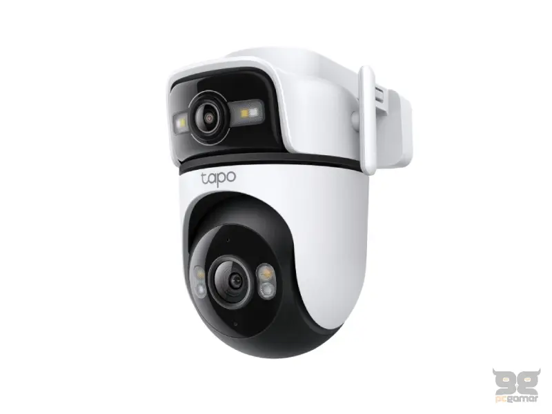 TP-LINK TAPO C545D Outdoor Dual Lens Security Wi-Fi Camera,Double 2K View,360 AI Tracking,3MP, IP66