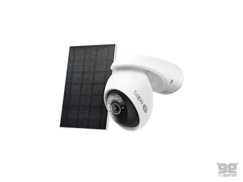 TP-LINK TAPO C660 KIT Ultra 4K Solar-Powered Pan/Tilt Security Camera Kit, 360 AI Tracking
