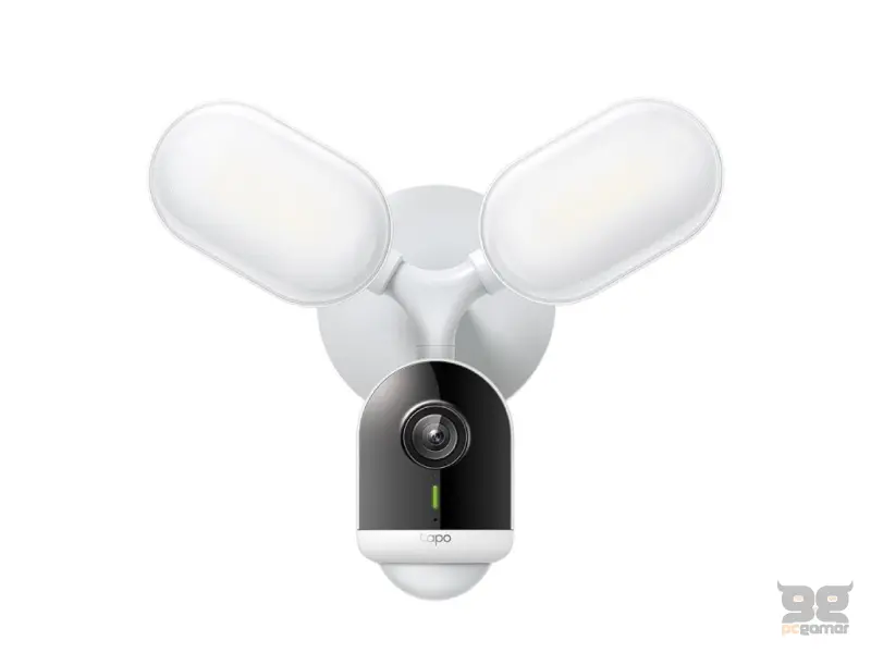 TP-LINK TAPO C720 Smart Floodlight 2K QHD Camera 2800-Lumen Ultra-Bright, IP65, Customizable Alarm