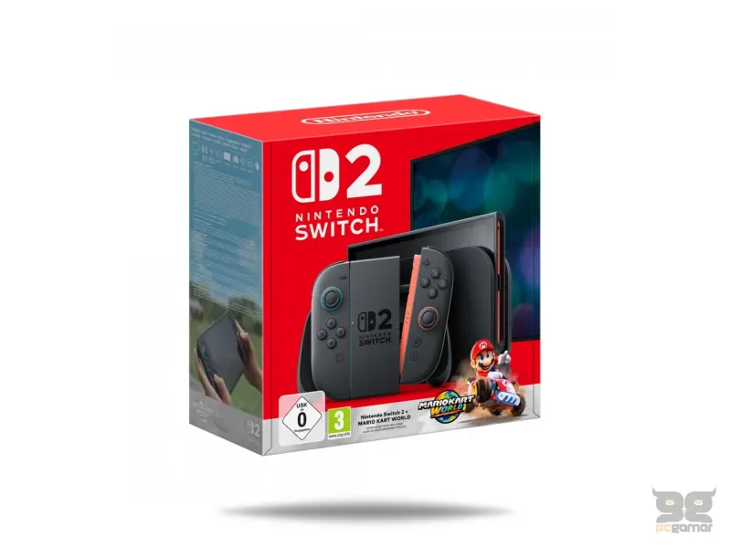Nintendo Switch 2 + Mario Kart World Bundle G/R