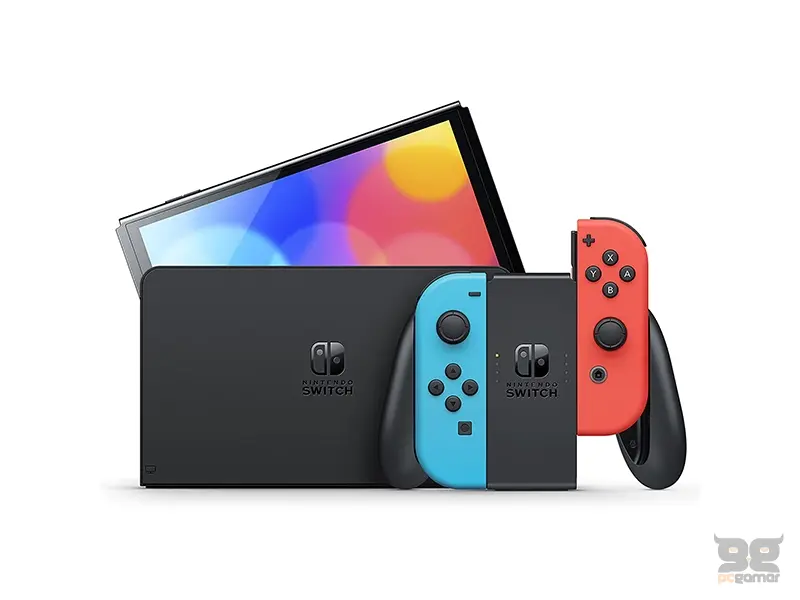 Nintendo Switch Oled Neon Blue/Red Joy-Con