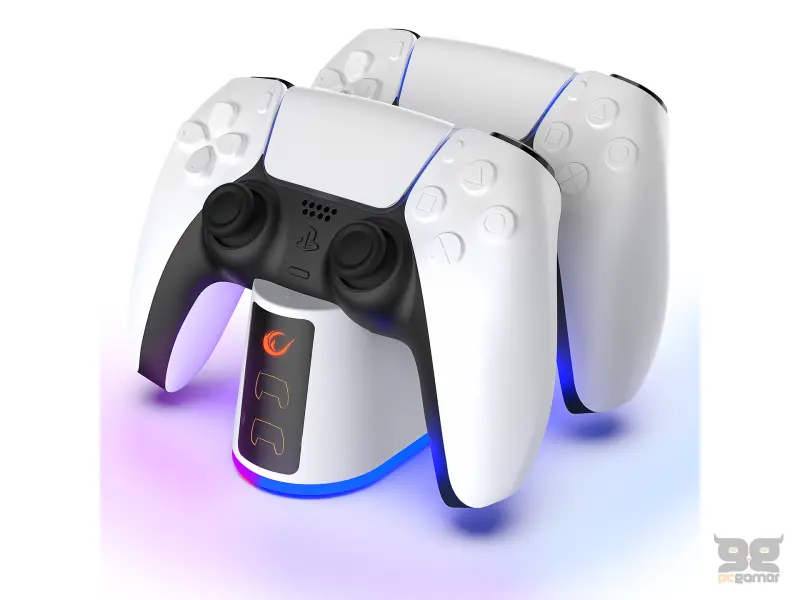 Rampage Rp-Ps5 PlayStation 5 RGB Fast Charging Station