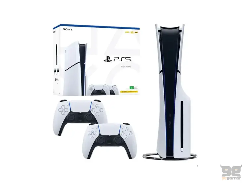 Playstation 5 Slim - due controller wireless DualSense