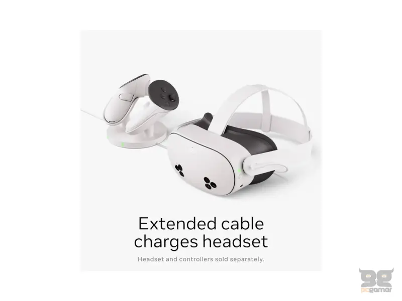 Meta Quest 3 or Quest 3S punjač