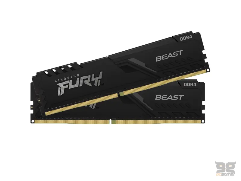 KINGSTON DIMM DDR4 16GB (2x8GB kit) 3200MT/s KF432C16BBK2/16 Fury Beast Black 