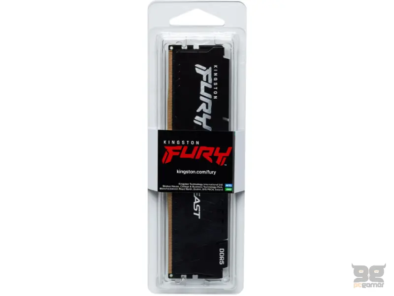 KINGSTON DIMM DDR5 8GB 5600MT/s KF556C36BBE-8 Fury Beast Black EXPO 