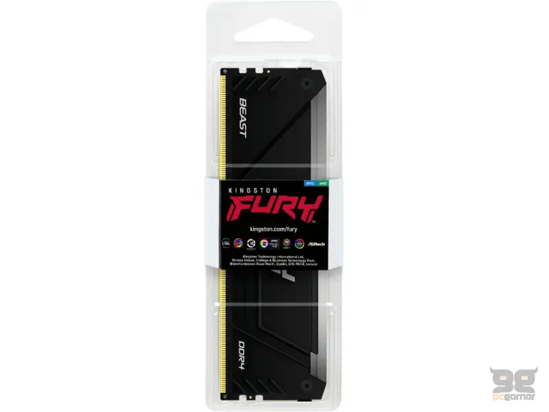 KINGSTON DIMM DDR4 32GB 3600MT/s KF436C18BB2A/32 Fury Beast Black RGB 